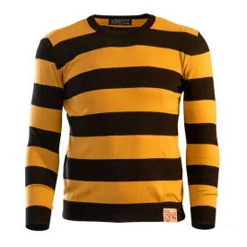 13 And A Half Magazine Outlaw Sweater Black / Yellow