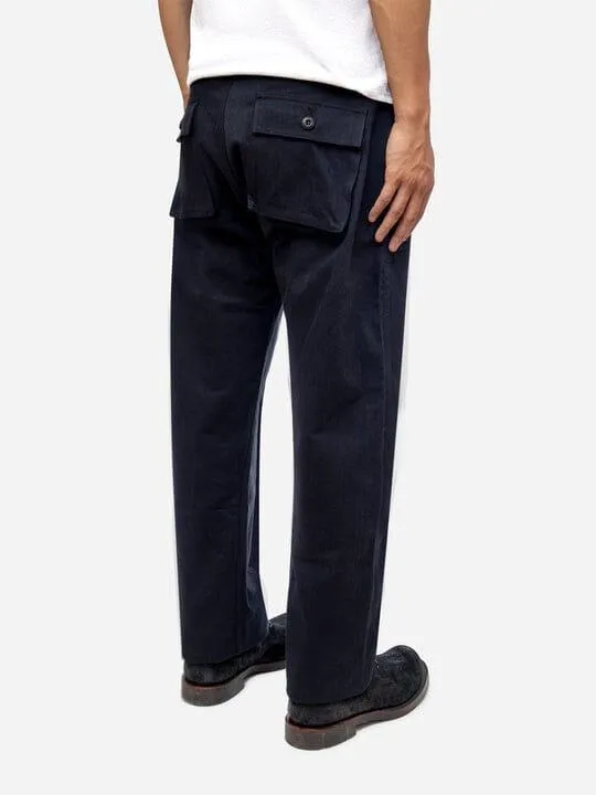 3sixteen - Fatigue Pants Black Washed HBT