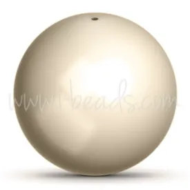 5810 Swarovski crystal platinum pearl 10mm (10)