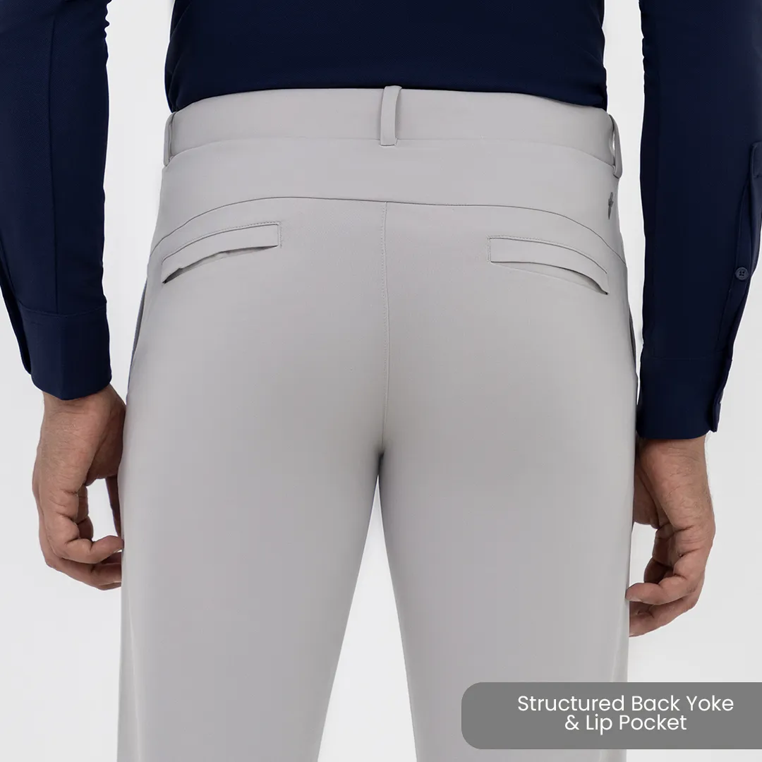 Ash Grey Tech Chinos