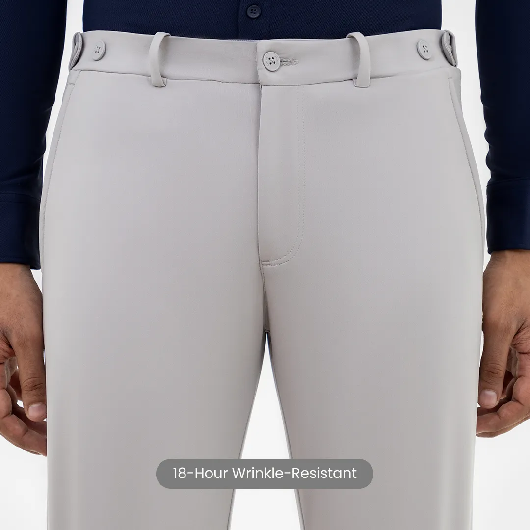 Ash Grey Tech Chinos