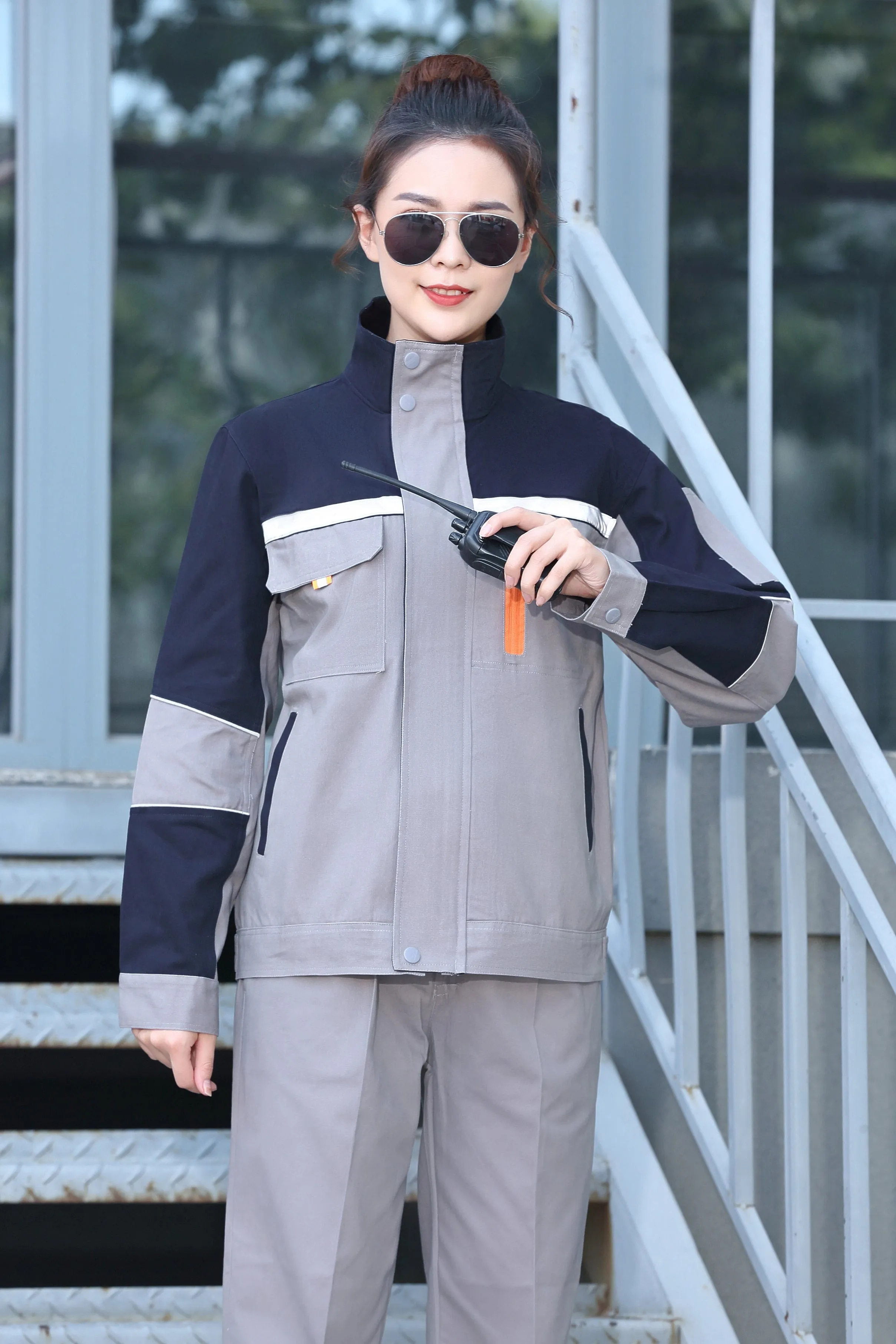 Autumn and winter long-sleeved pure cotton series workwear SD-PC-W2601