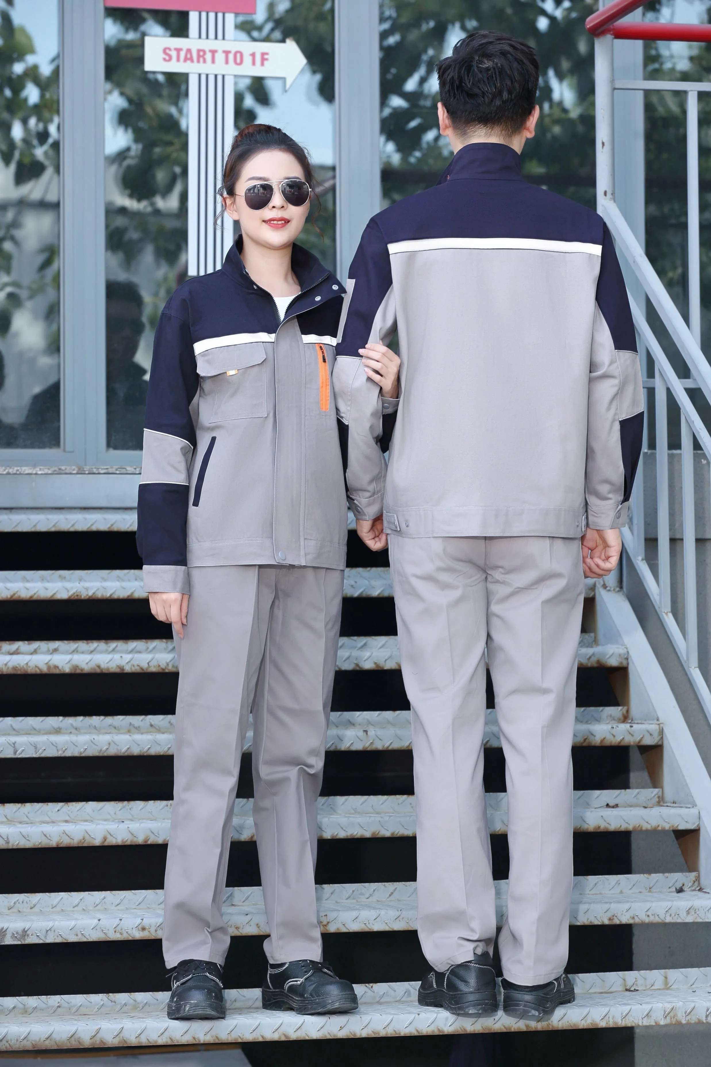 Autumn and winter long-sleeved pure cotton series workwear SD-PC-W2601