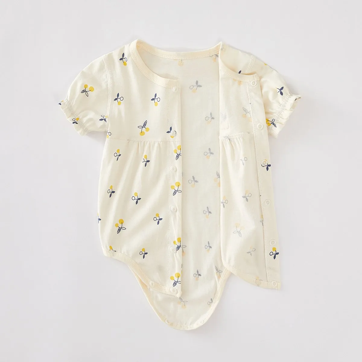 Baby One-piece Clothes Summer Cotton Newborn Clothes