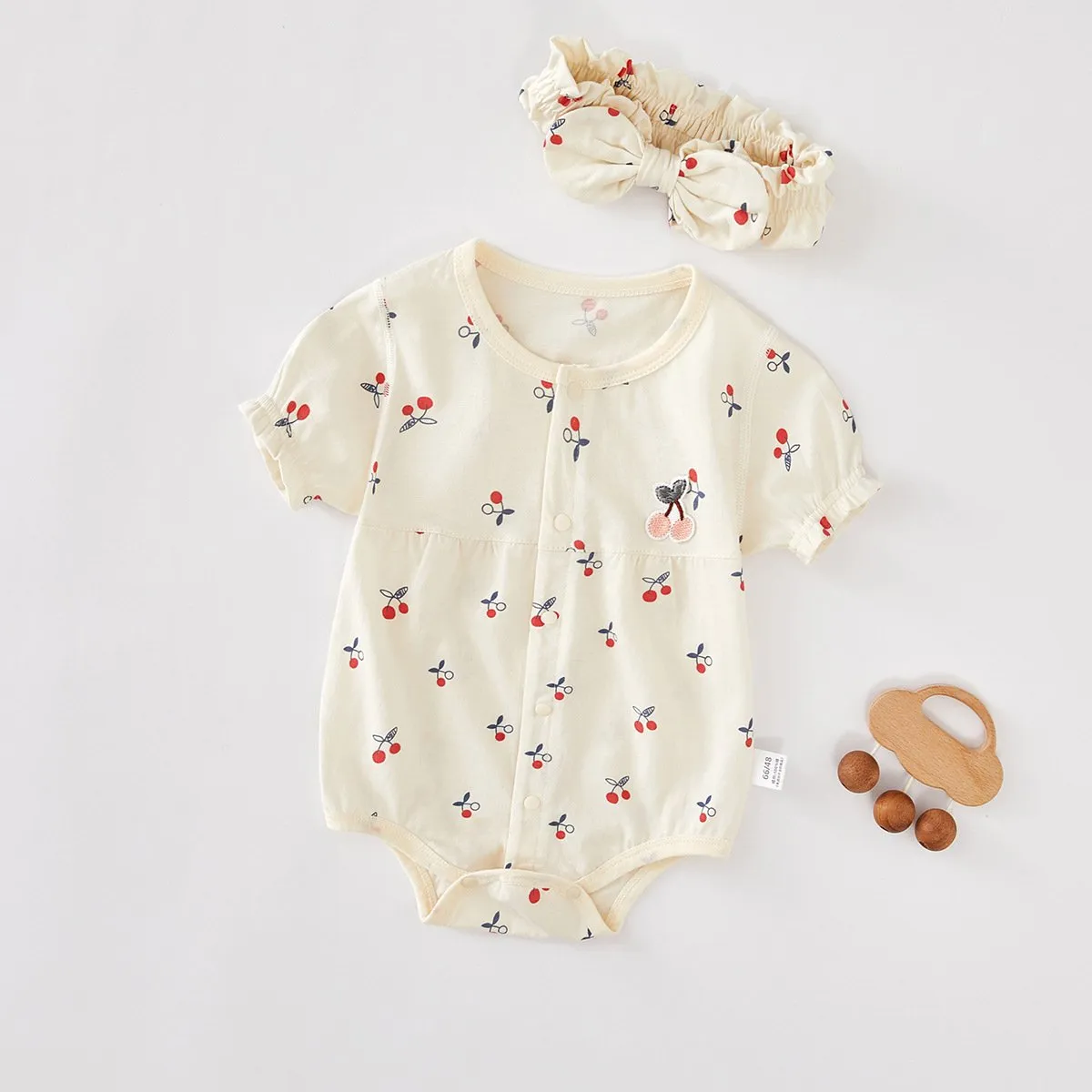 Baby One-piece Clothes Summer Cotton Newborn Clothes