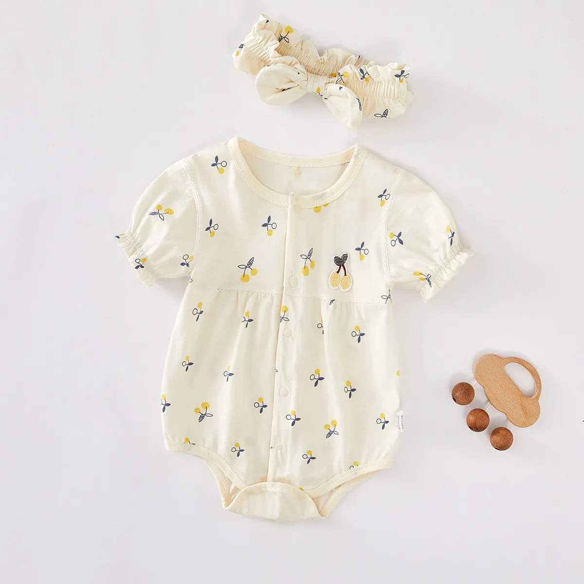 Baby One-piece Clothes Summer Cotton Newborn Clothes