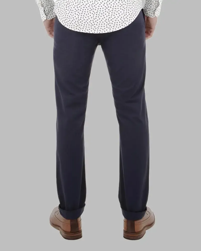 Ben Sherman Slim Stretch Chinos Navy