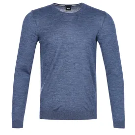 BOSS Leno P Knitwear in Blue Marle