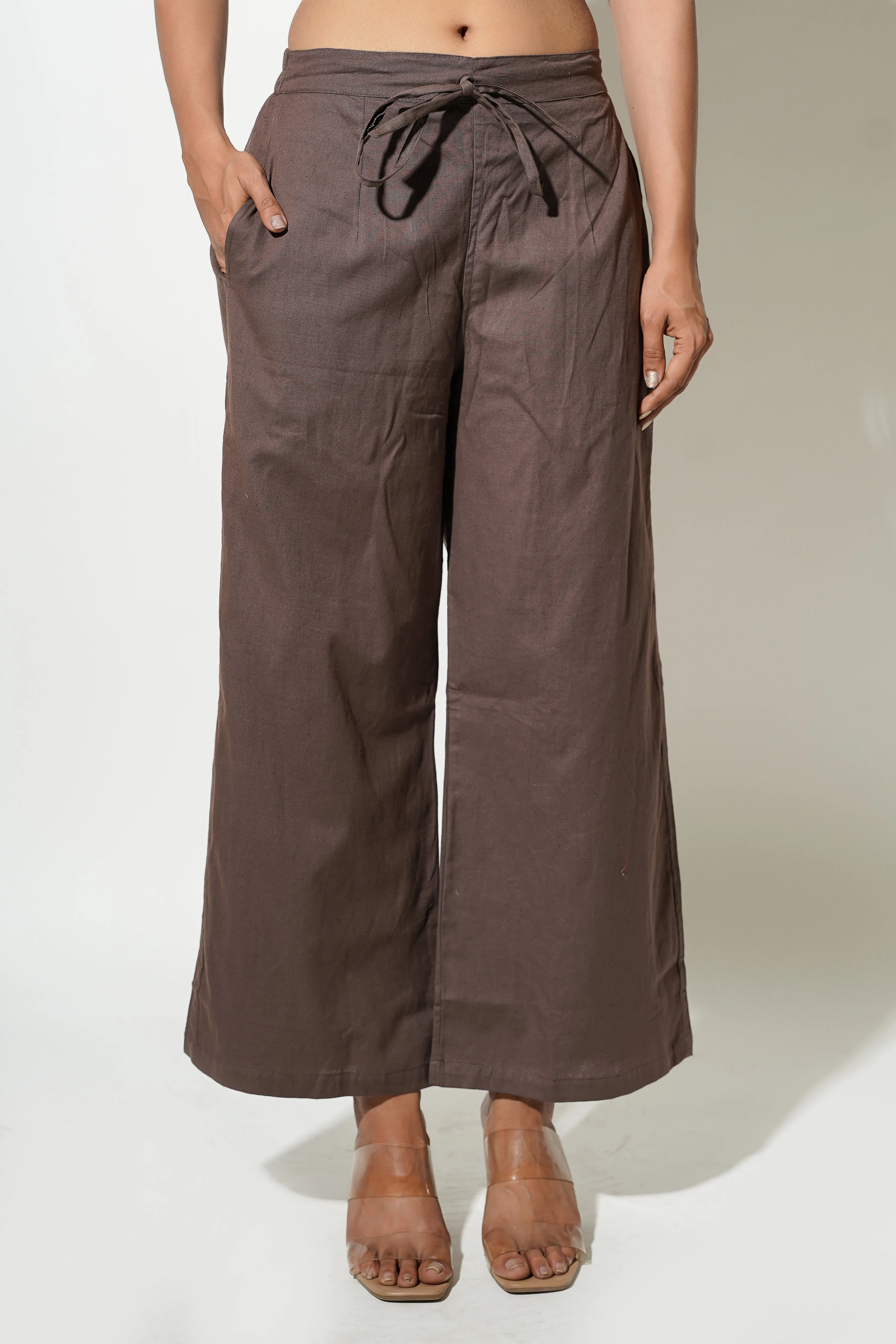 Burgundy Women's Trousers