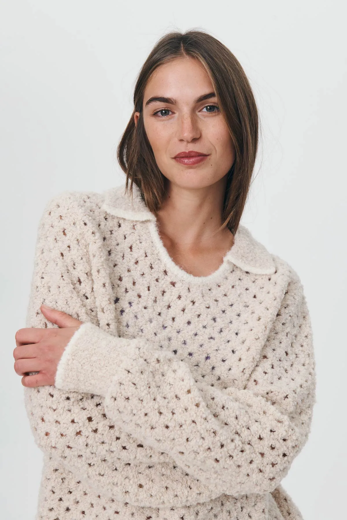 Chanti Boucle Knit Jumper