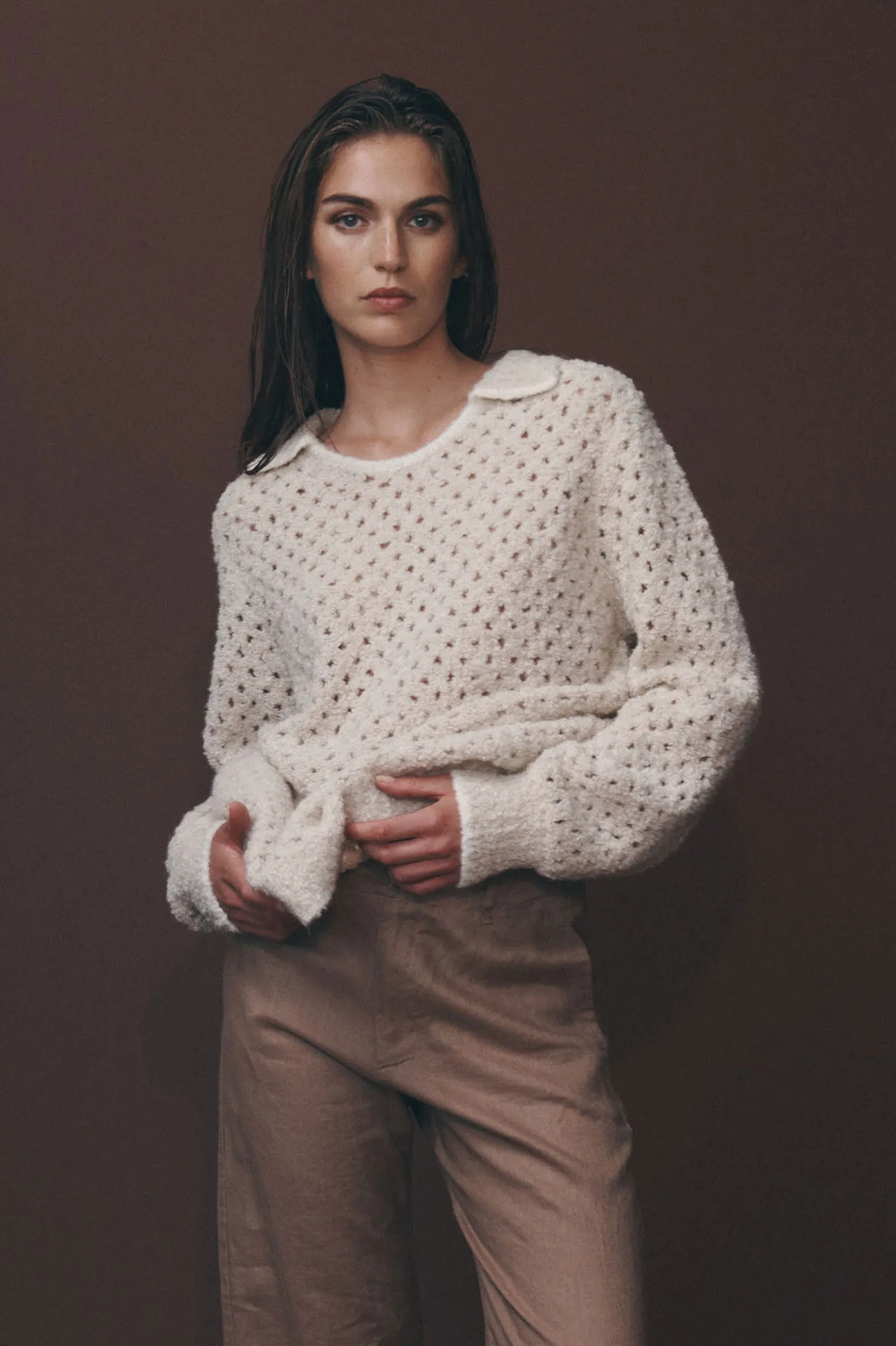 Chanti Boucle Knit Jumper