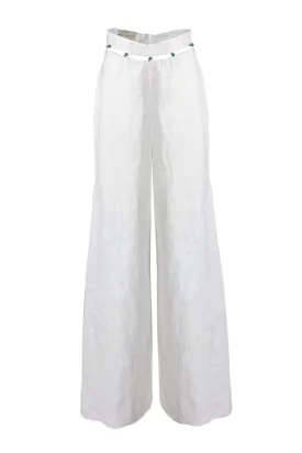 CIELA LINEN PLAZZO PANTS