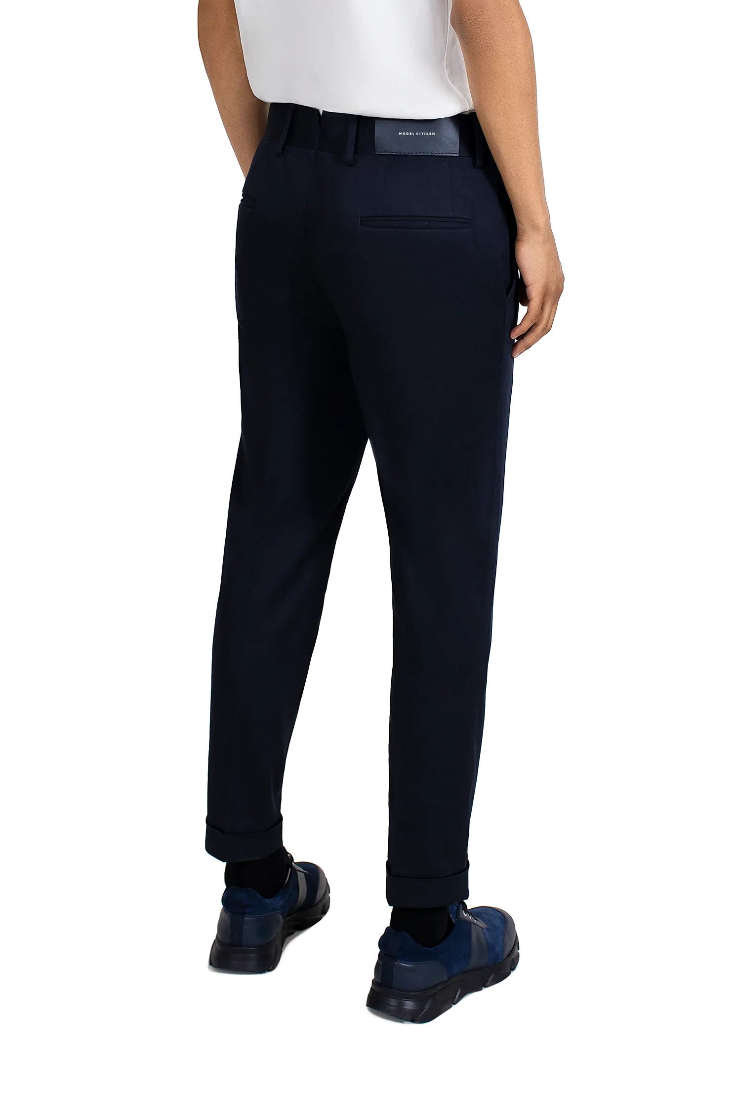 Cotton Chinos in Navy