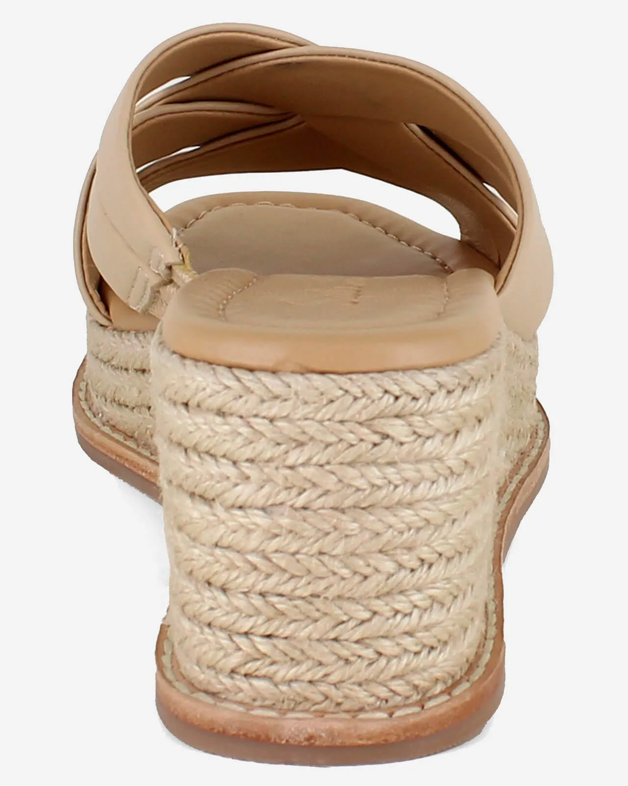 Delliny Wedge in Almond