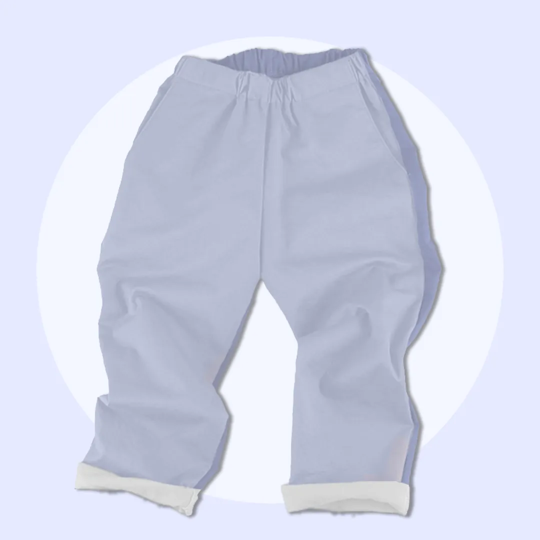 Denim Vintage Trousers - Pastel Solids