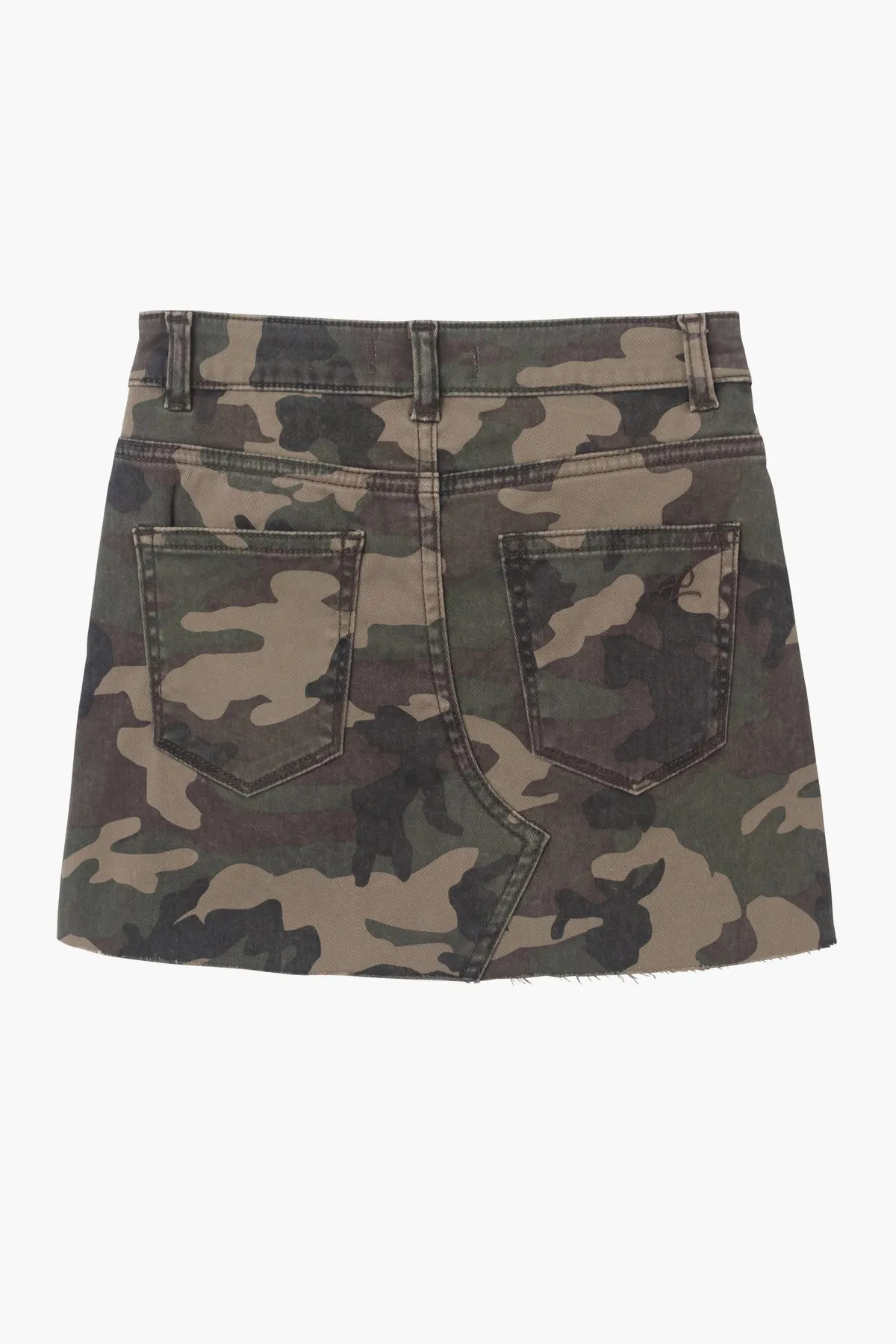 DL1961 Jenny Camo Jean Girls Skirt