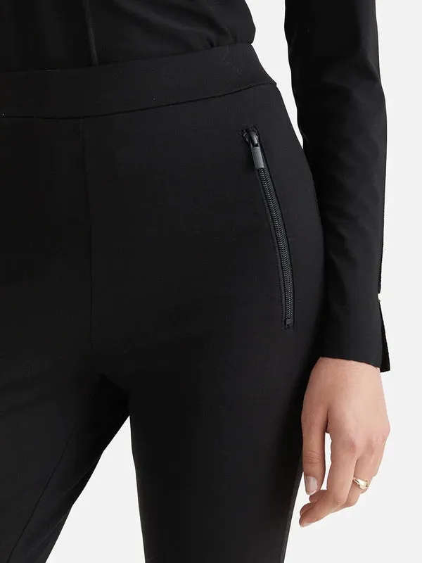 ENA PELLY LEILA PONTE PANT IN BLACK