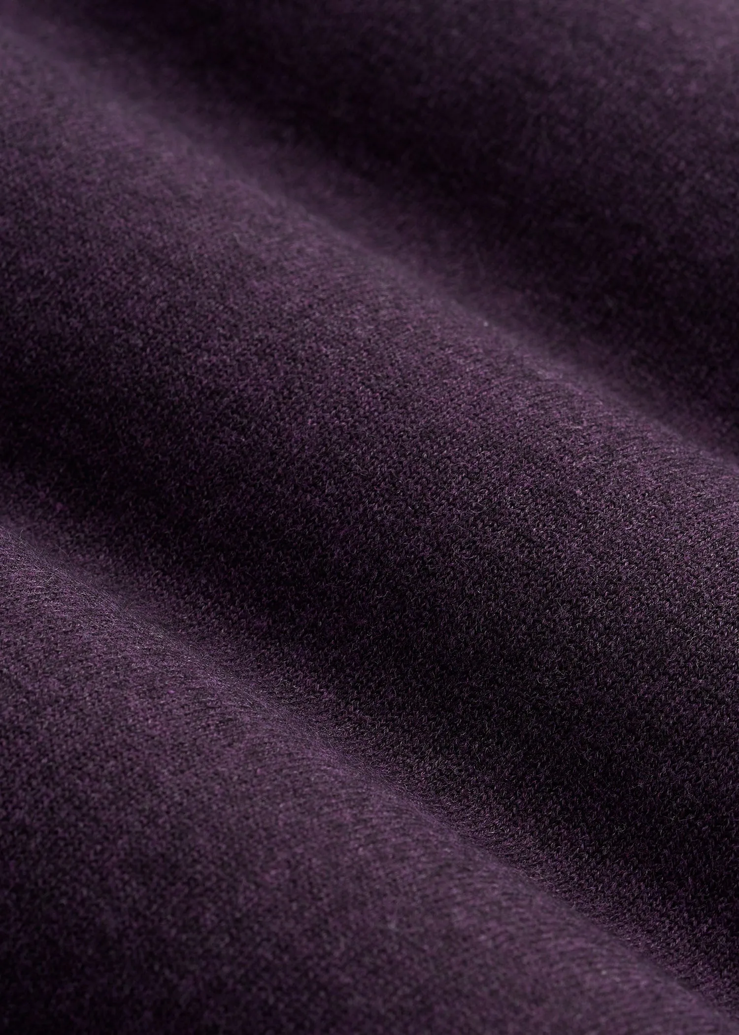 Everyday Crewneck Tall Men's Sweater in Midnight Plum