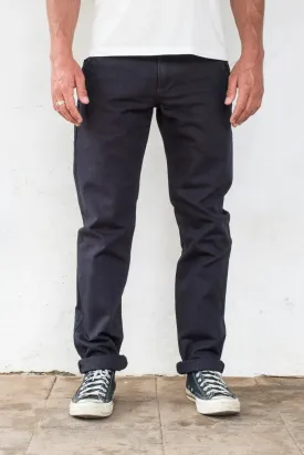 Freenote Cloth - Workers Chino Slim Fit 14oz Slub Black