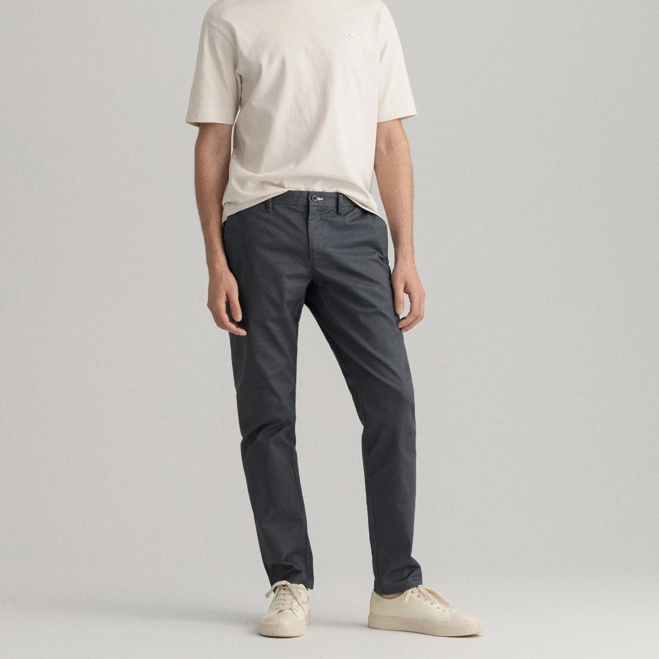 GANT Hallden Slim Fit Tech Prep™ Chinos Anthracite