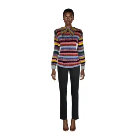 GUCCI Multicolored Knit Sweater | Size XS