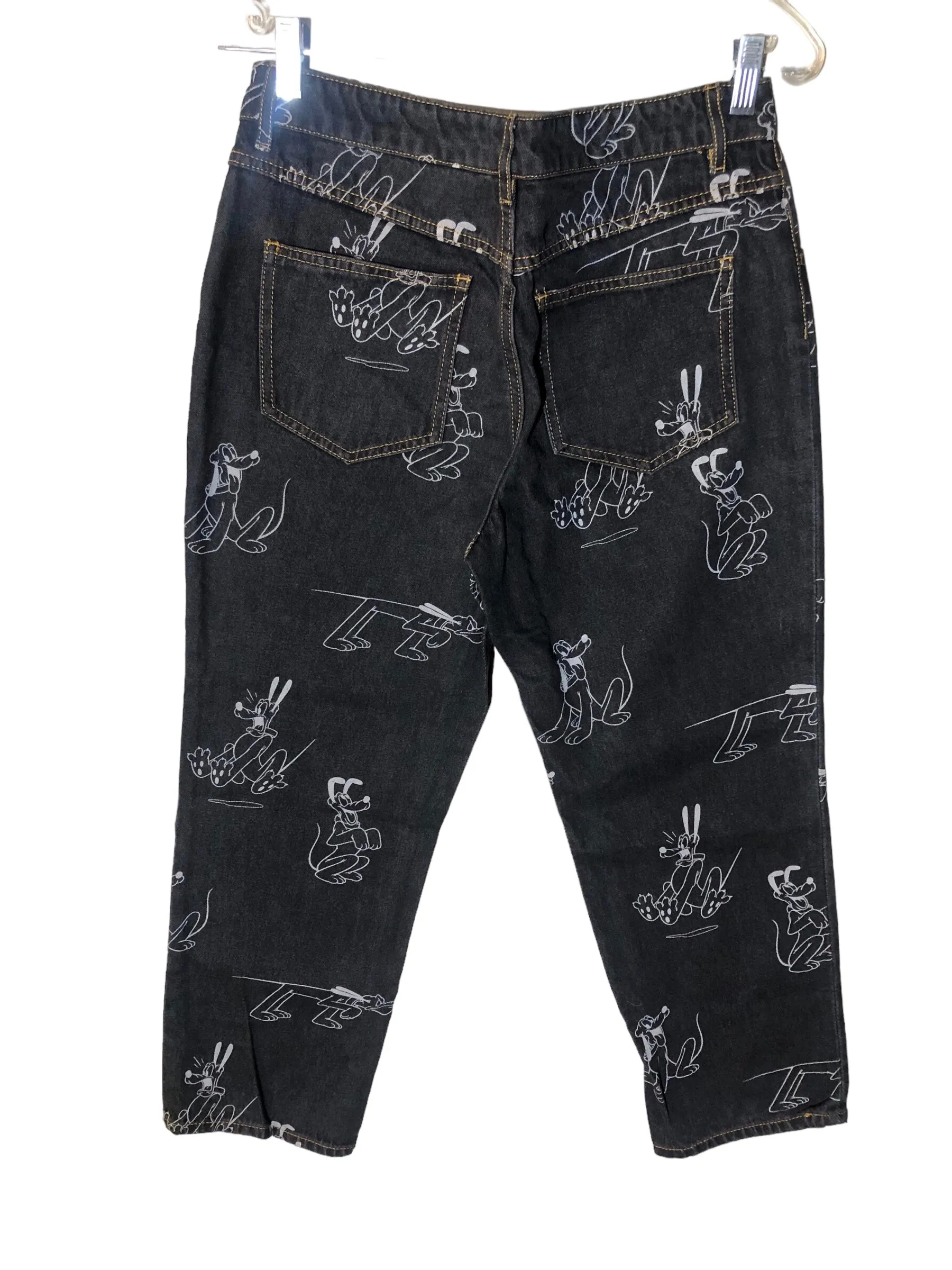 H and M Disney Custom Jeans