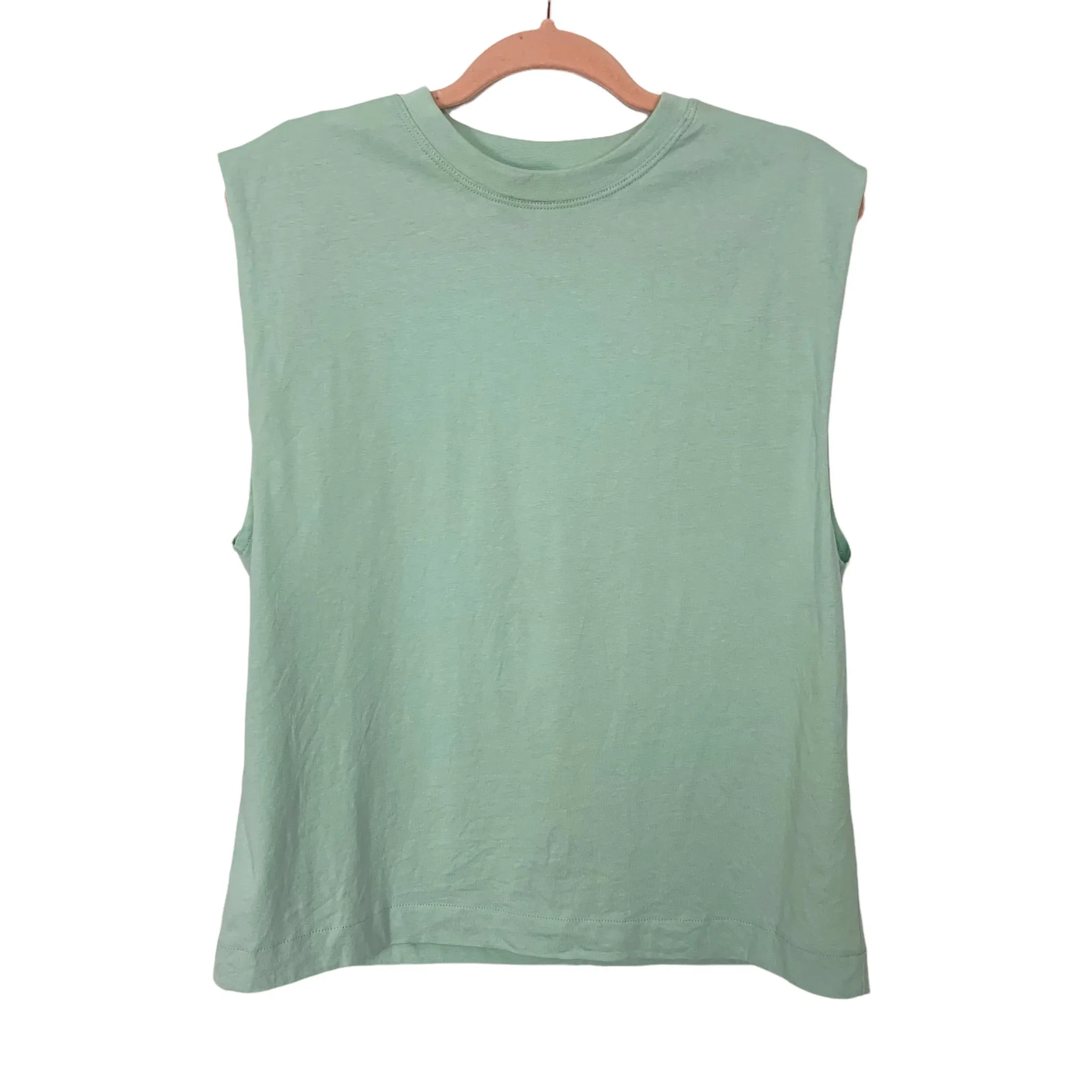 H&M Mint Sleeveless Tee- Size S