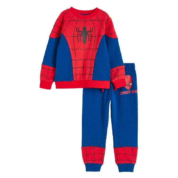 H&M Spider-Man 2-piece set, blue