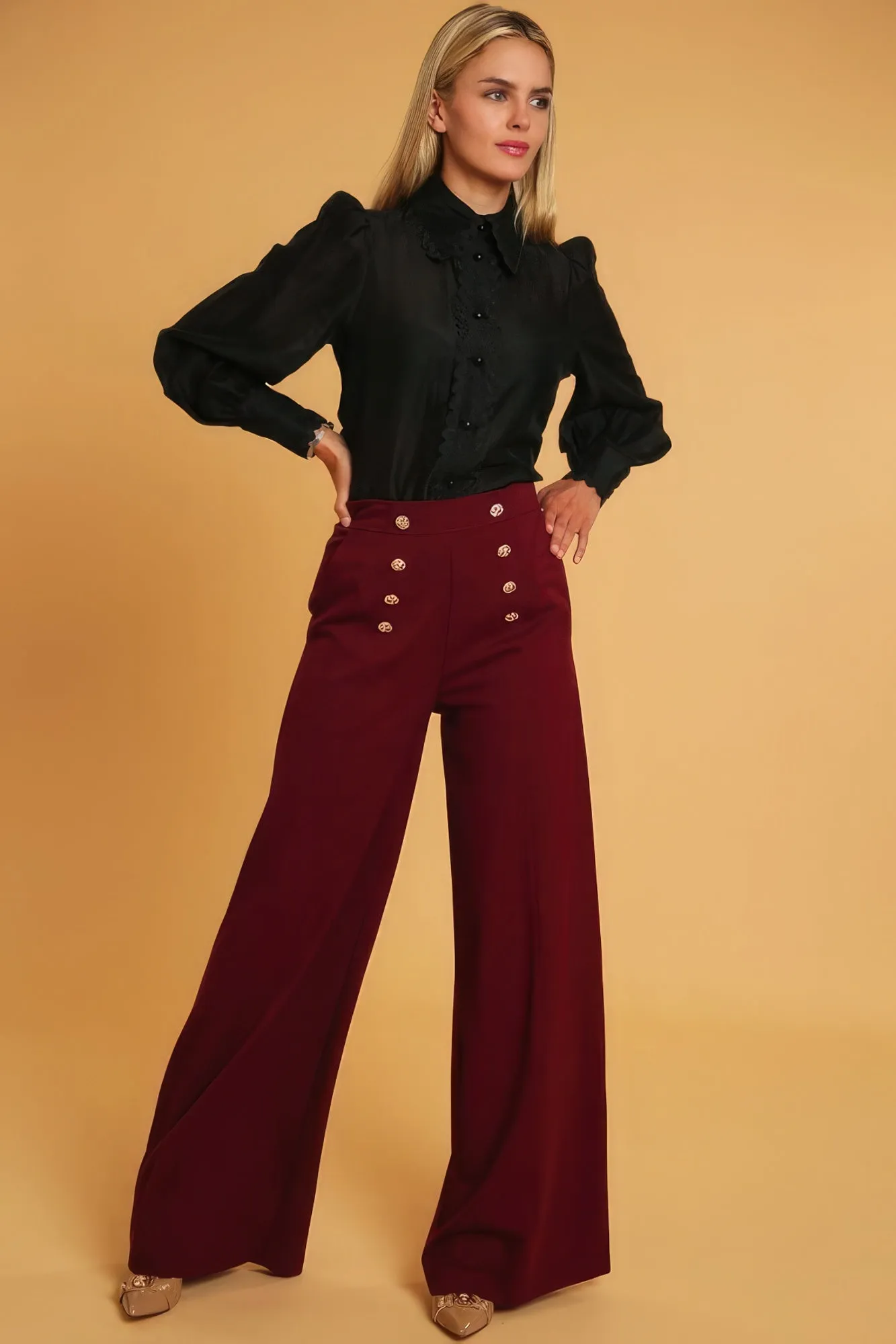 High Waisted Dress Pants