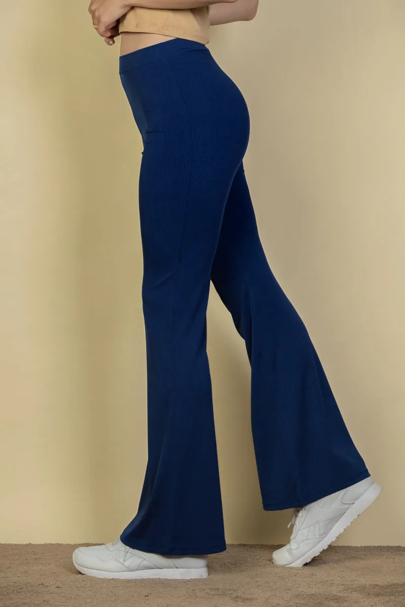 High Waisted Flare Pants (CAPELLA)