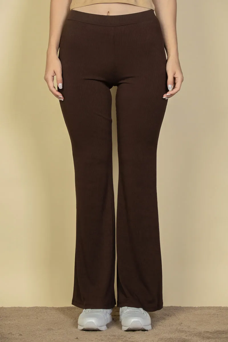 High Waisted Flare Pants (CAPELLA)