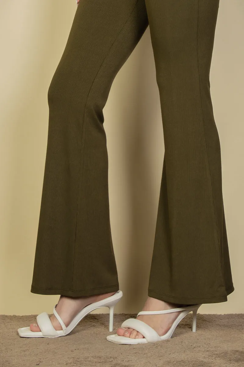 High Waisted Flare Pants (CAPELLA)