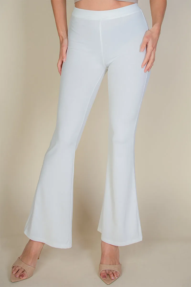 High Waisted Flare Pants