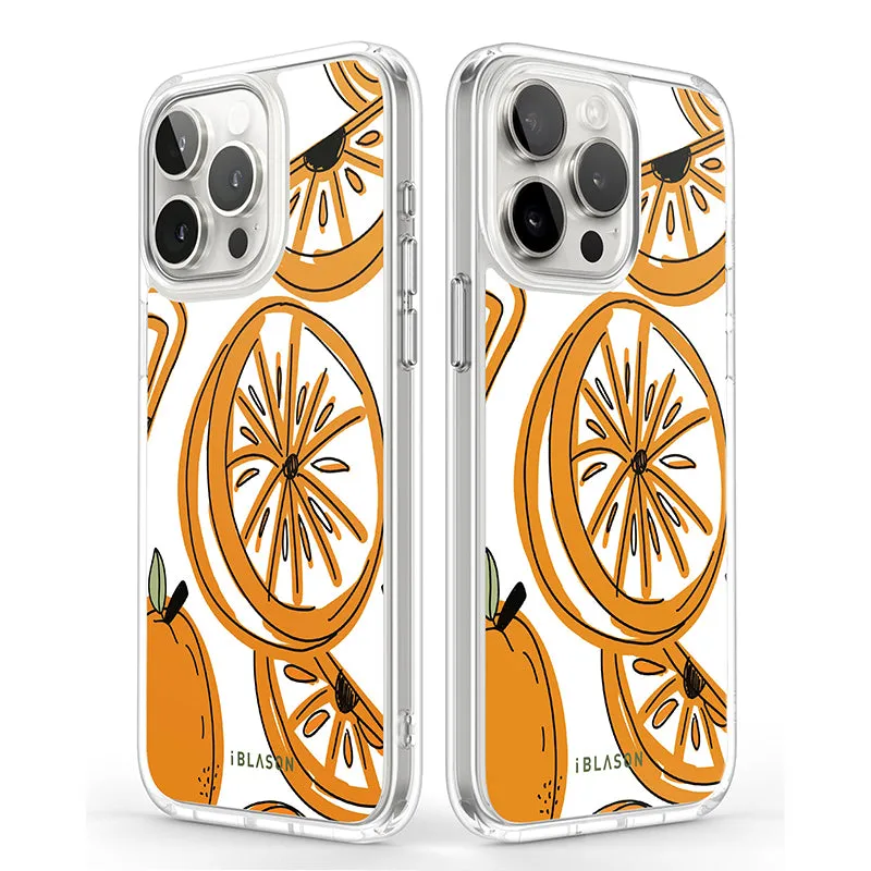 iPhone 13 Pro Halo MagSafe Cute Phone Case - Oranges