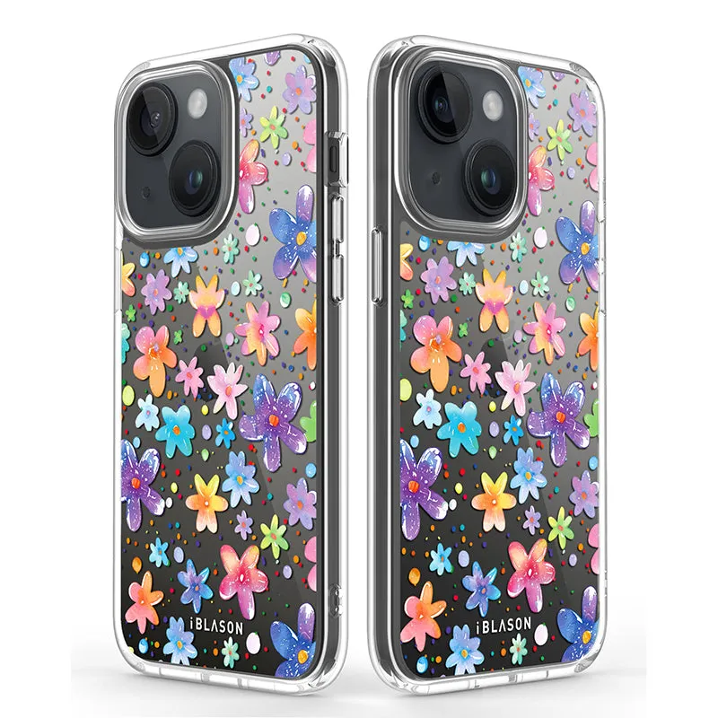 iPhone 15 Plus Halo MagSafe Cute Phone Case - April Showers