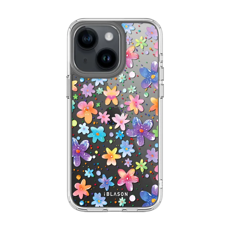 iPhone 15 Plus Halo MagSafe Cute Phone Case - April Showers