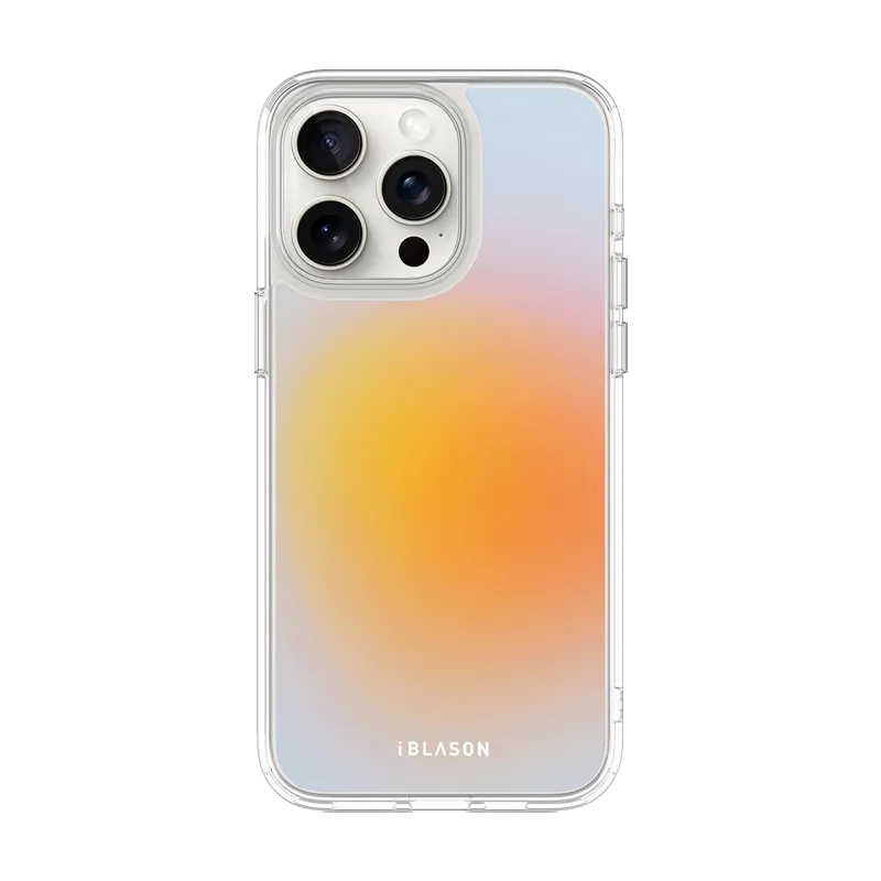 iPhone 15 Pro Halo MagSafe Cute Phone Case - Sunset