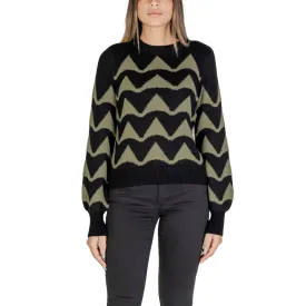 Jacqueline De Yong Green Viscose Sweater