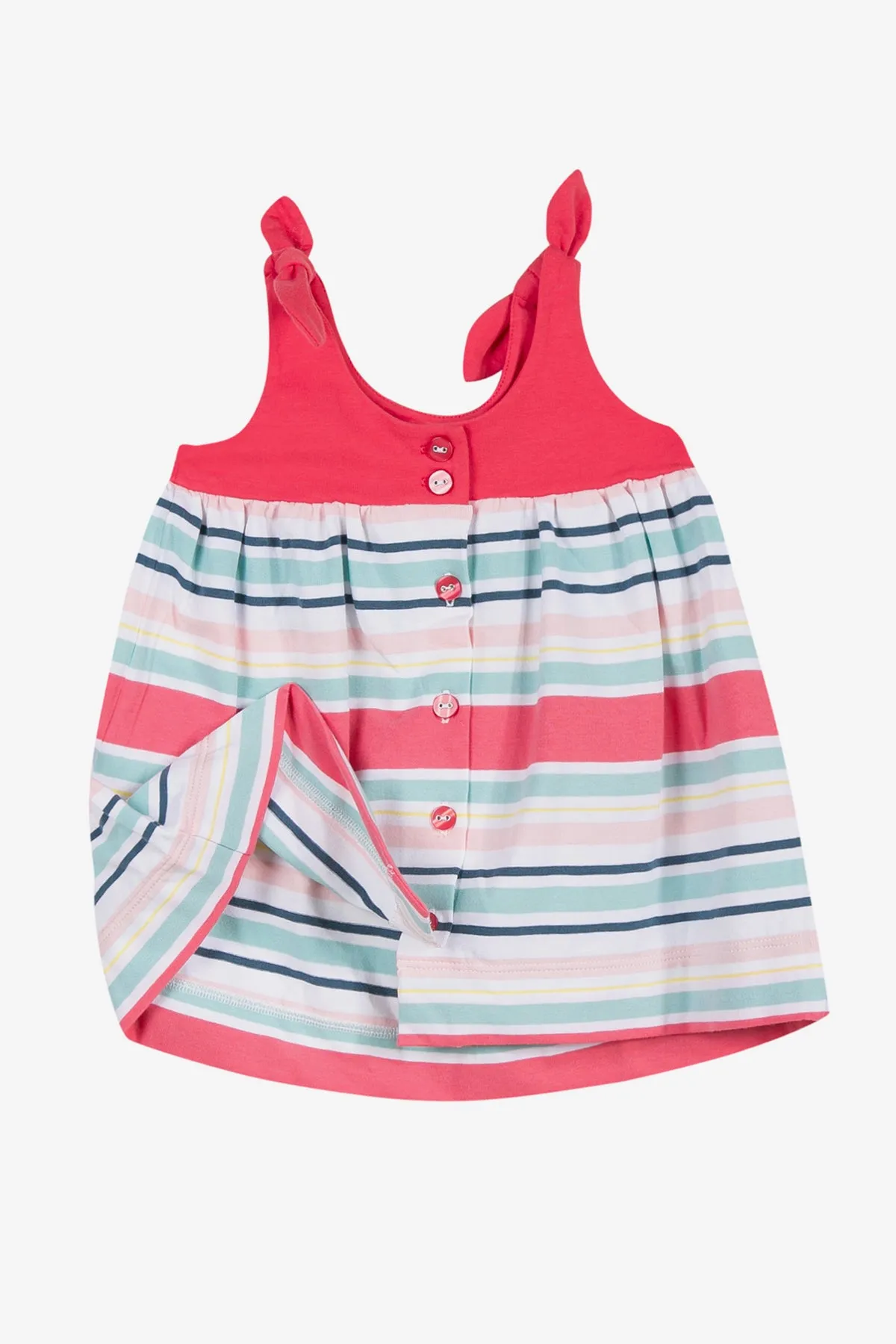 Jean Bourget Baby Girls Stripe Dress