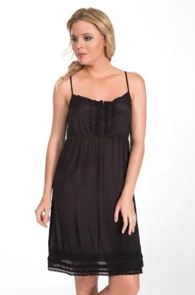 Leona slip black