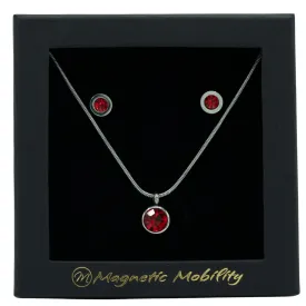 Magnetic Birthstone Gift Set - Earrings and Necklace | Magnetic Mobility