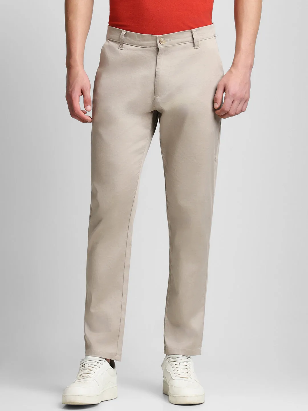 Men's Ecru Chinos