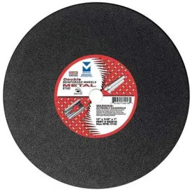 Mercer Abrasives 10” x 1/8” x 1” Chop Saw Wheel – Metal Cutting (10/box) - 600050