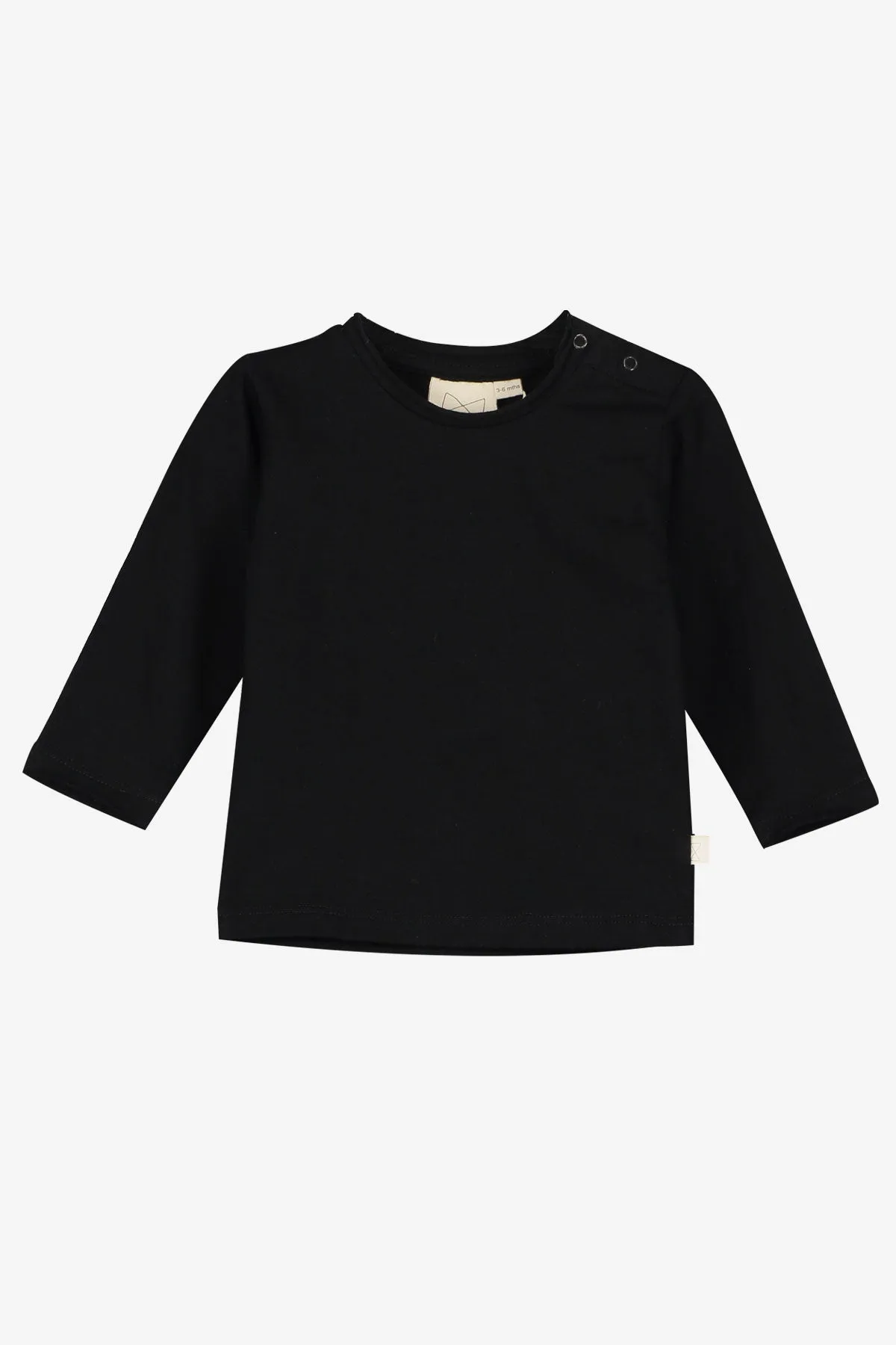 Mini Sibling Baby Top - Black