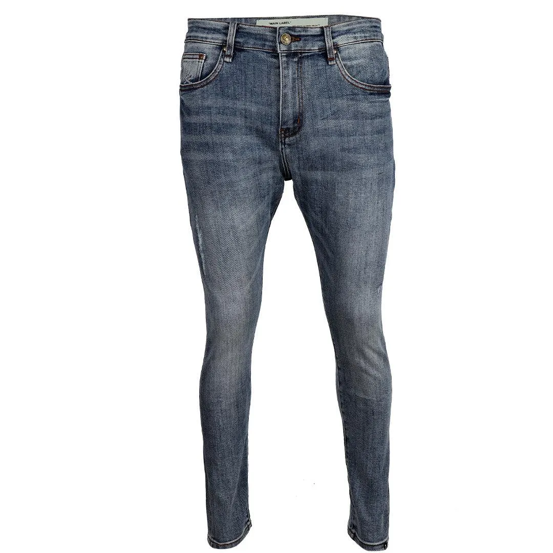 MM World Top Quality Denim Jeans- Blue