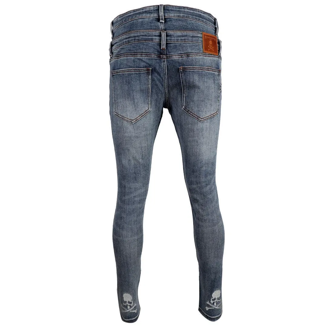 MM World Top Quality Denim Jeans- Blue