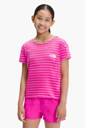 North Face Tri-Blend Pink Kids Shirt