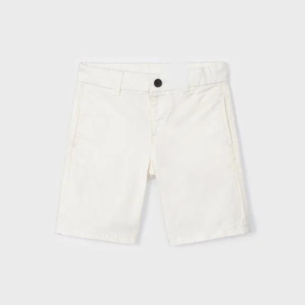 OFF WHITE CHINOS SHORT