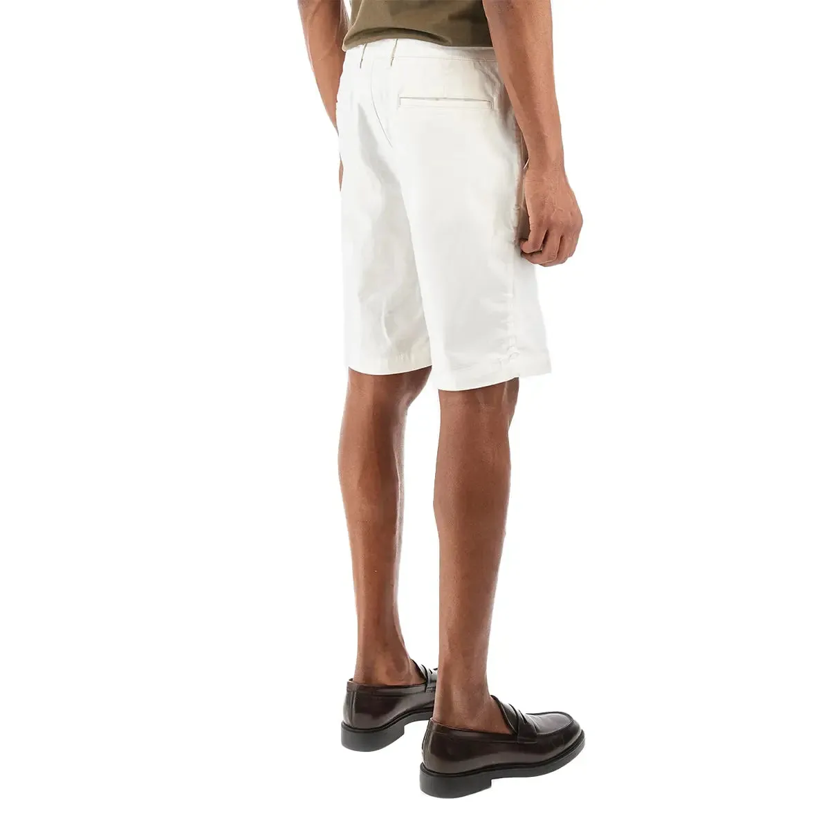 Off White Regular-fit Chino Shorts