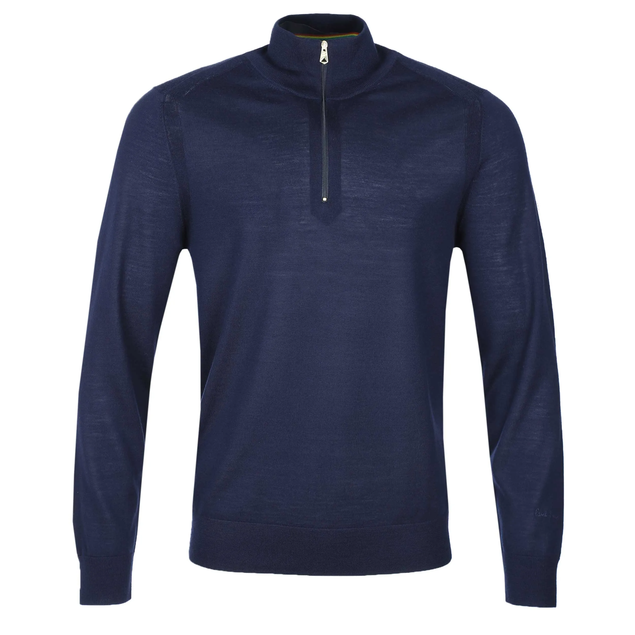 Paul Smith Half Zip Knitwear in Navy